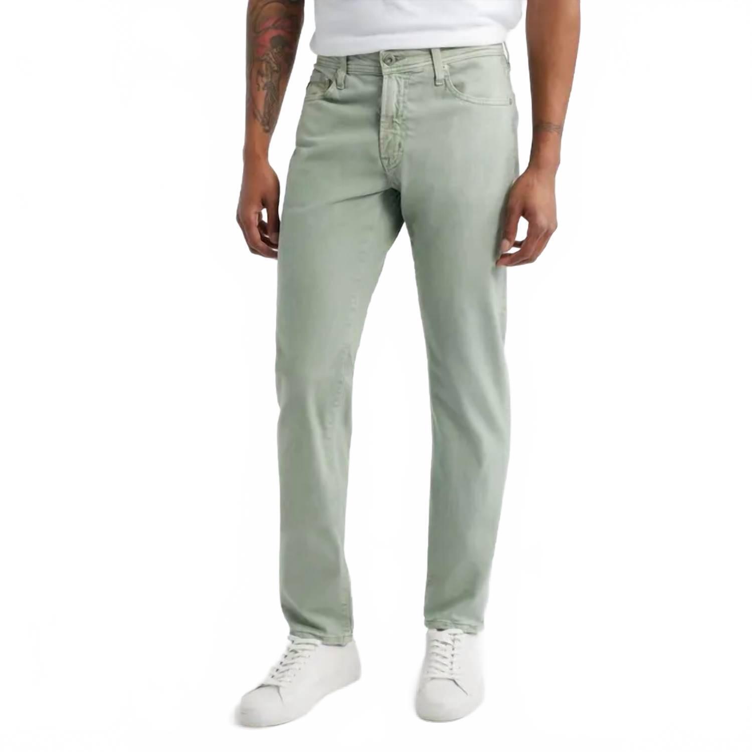 New Ag Jeans Tellis Sud Pant In Sulfur Matcha Latte